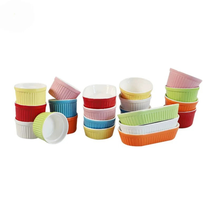 Ramequin rond en porcelaine - 3 - Eveil Montessori Maroc