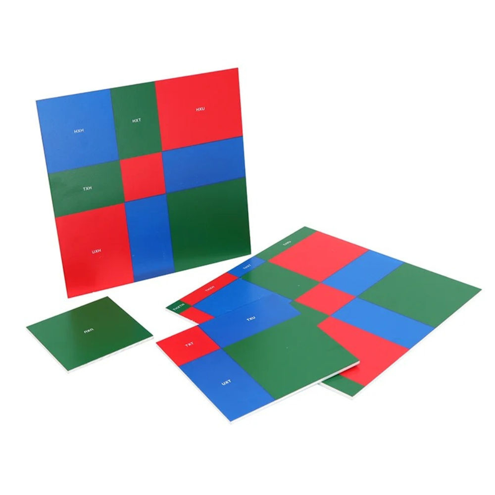 Schéma pour la racine carrée - 4 - Eveil Montessori Maroc
