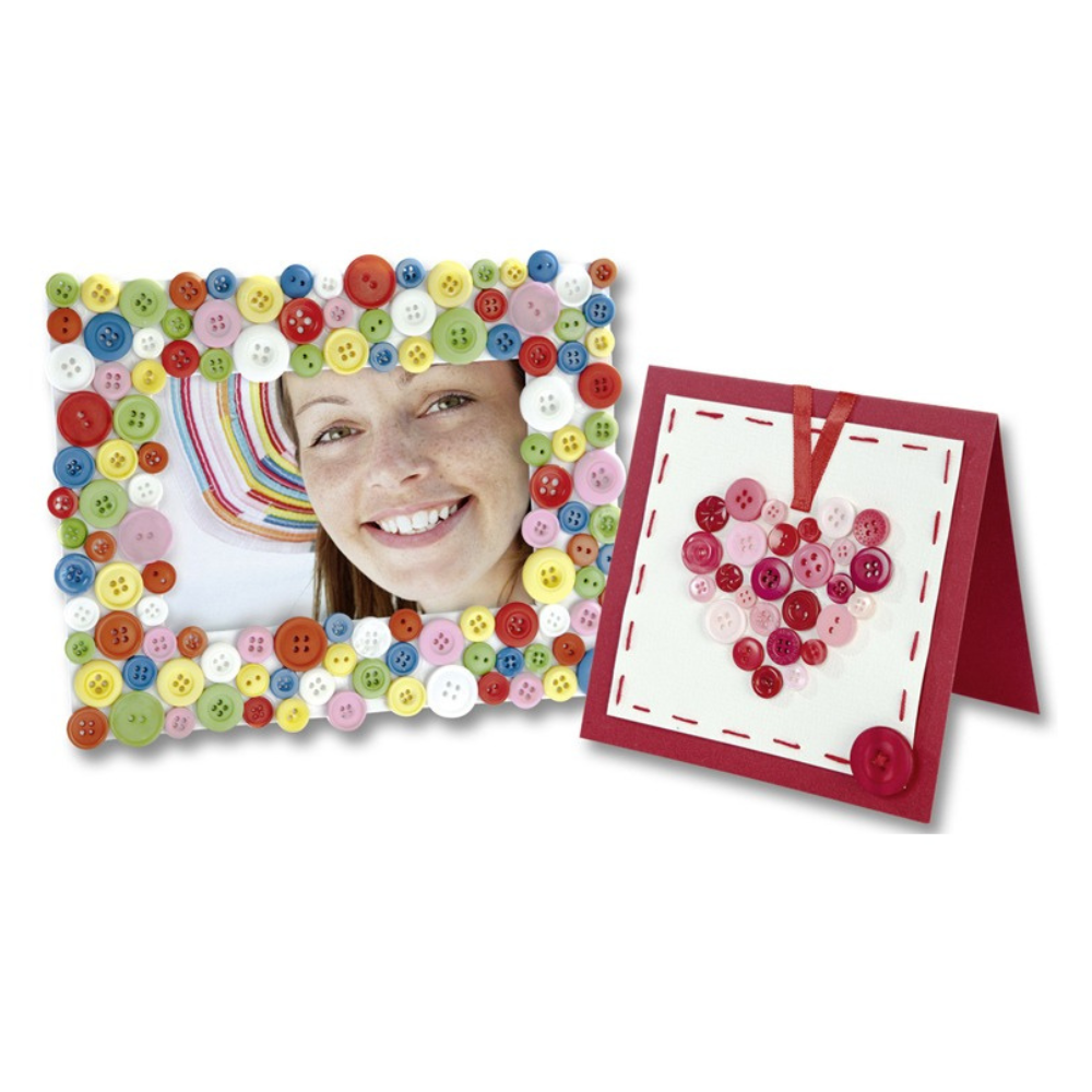 Assortiment de Boutons Colorés Folia – Sachet 100 g - 2 - Eveil Montessori Maroc
