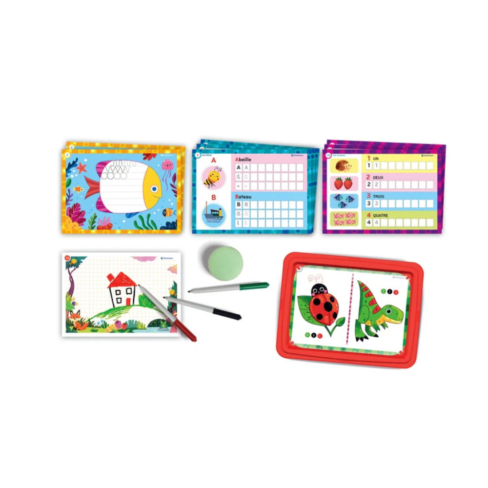 Mon ardoise 3 en 1 : trace, dessine et écris | EVEIL MONTESSORI