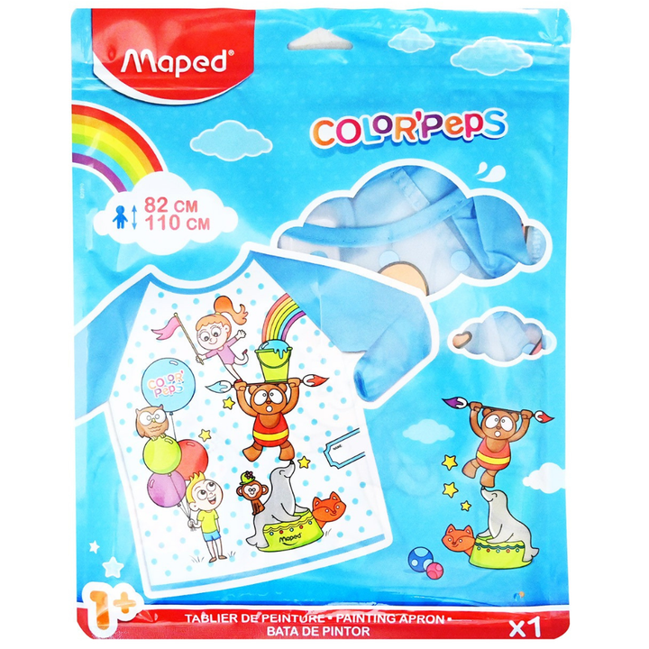 Tablier de protection Color'Peps Early Age – 18 mois à 5 ans – Maped - 1 - Eveil Montessori Maroc