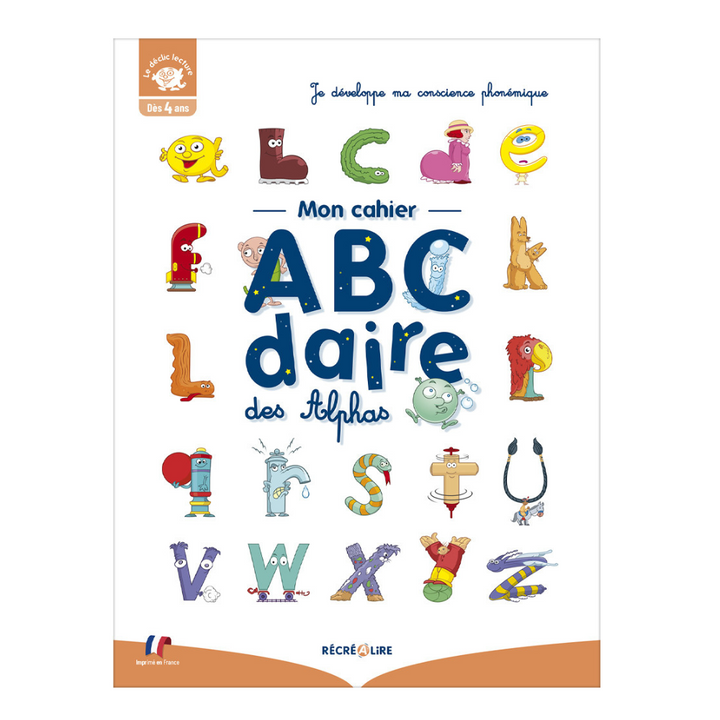 Mon cahier ABCdaire des Alphas