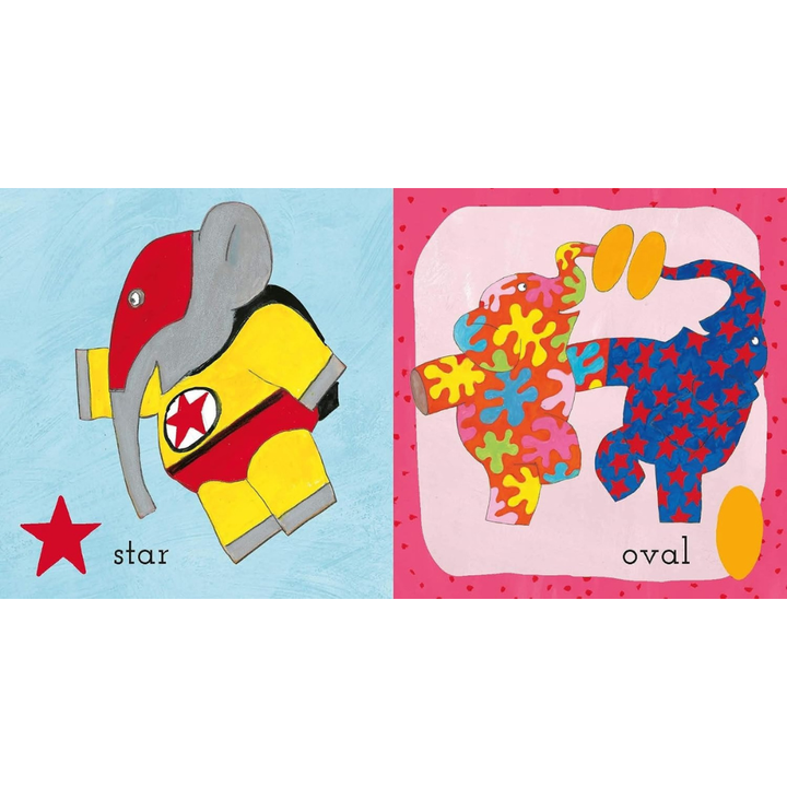 Elmer's Little Library – Coffret de 4 livres cartonnés éducatifs - 2 - Eveil Montessori Maroc