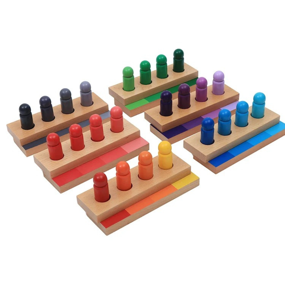 Boites de tri des dégradés de couleur