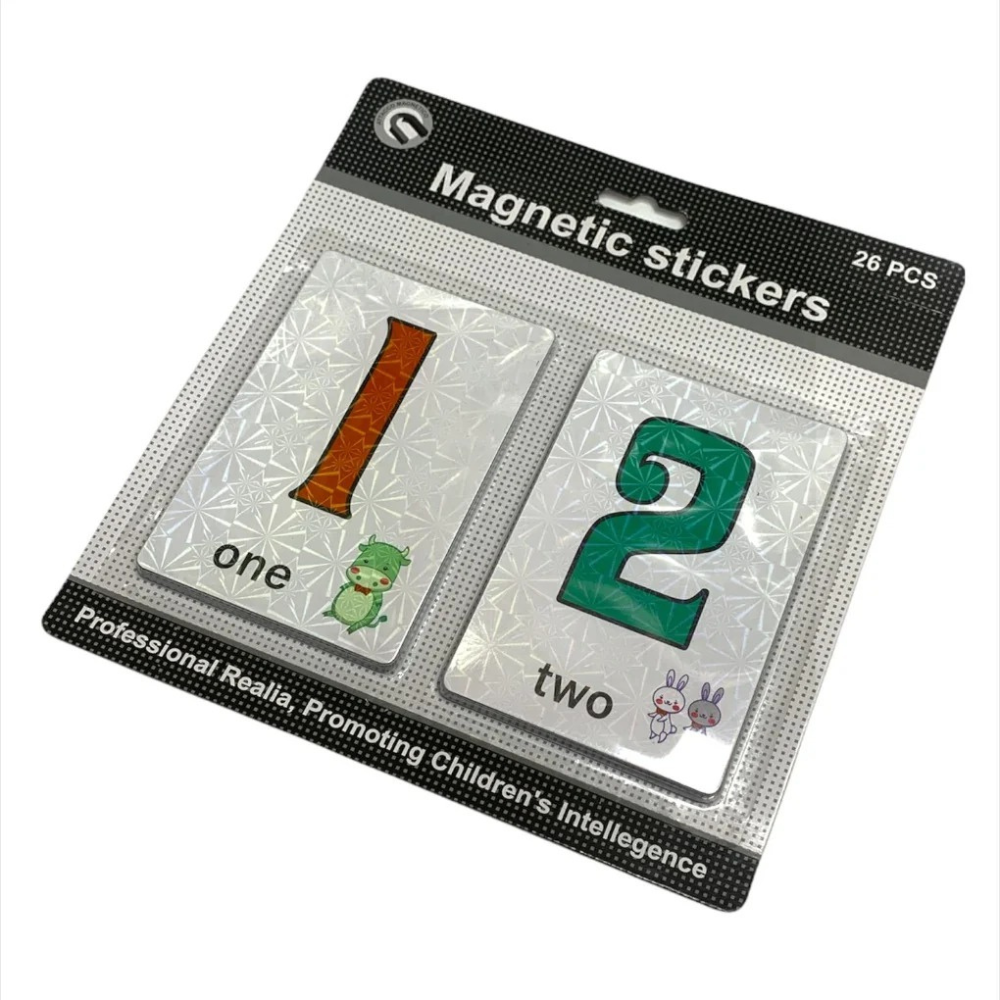Chiffres Magnétiques Arabes – 26 pièces - 1 - Eveil Montessori Maroc