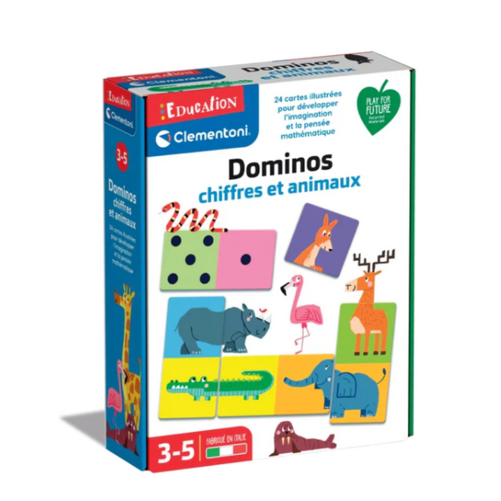 Dominos chiffres et animaux