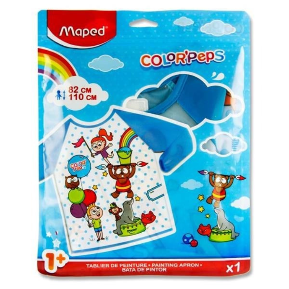 Tablier de protection Color'Peps Superpower – 4 à 8 ans – Maped - 2 - Eveil Montessori Maroc