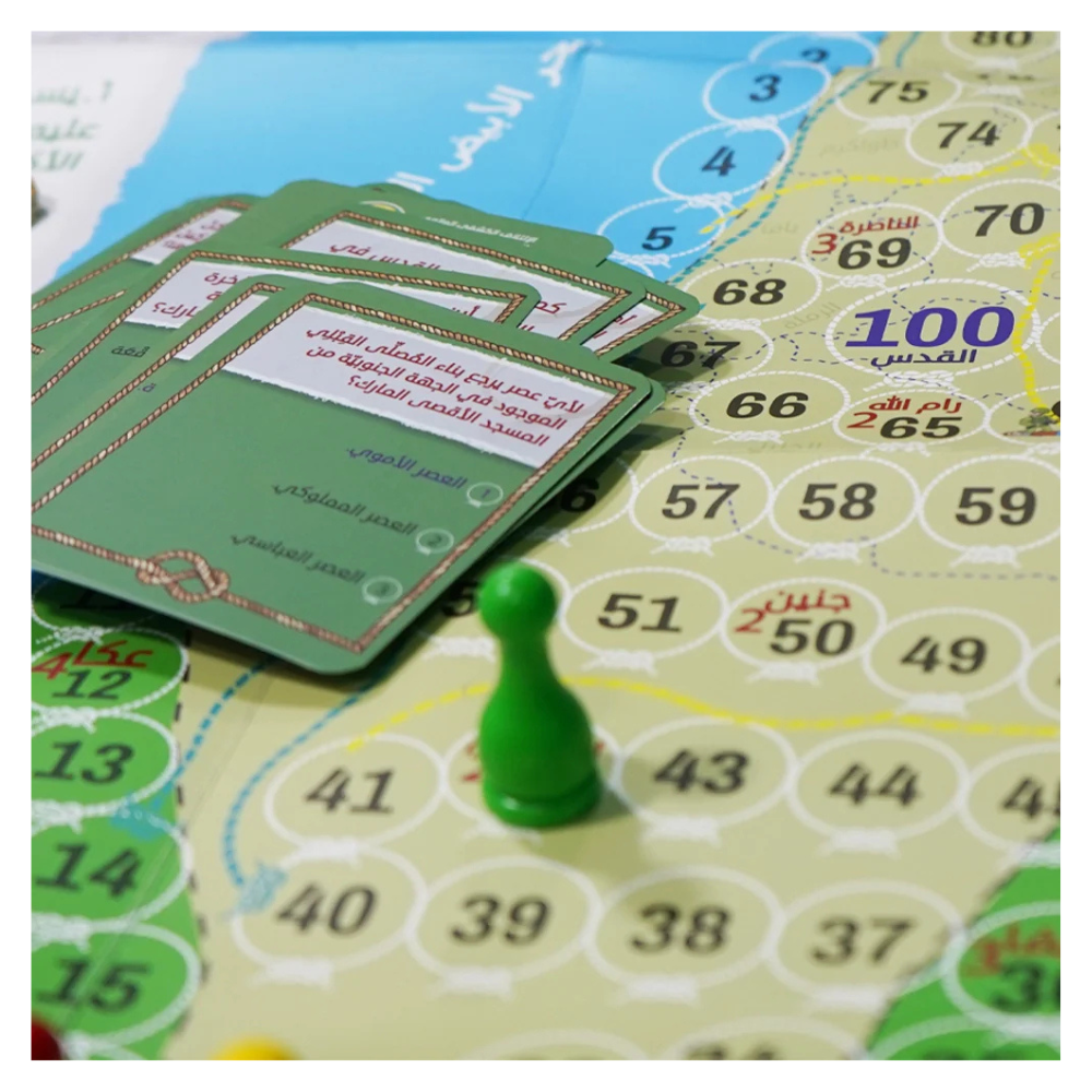 Jeu du Train de Palestine ( En Arabe )