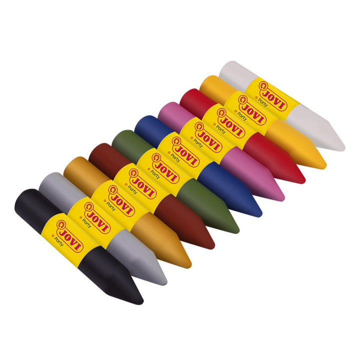 FACE PAINT Boîte de 10 sticks de maquillage couleurs assorties