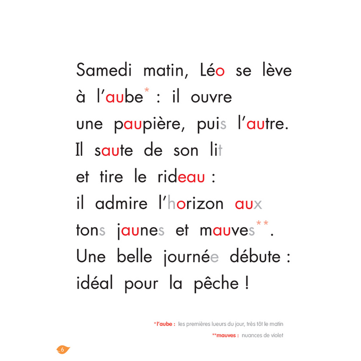 Léo à la pêche, niveau 3 - J'apprends à lire Montessori
