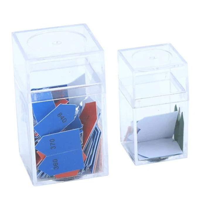 Flèches pour les chaînes de 100 et 1000