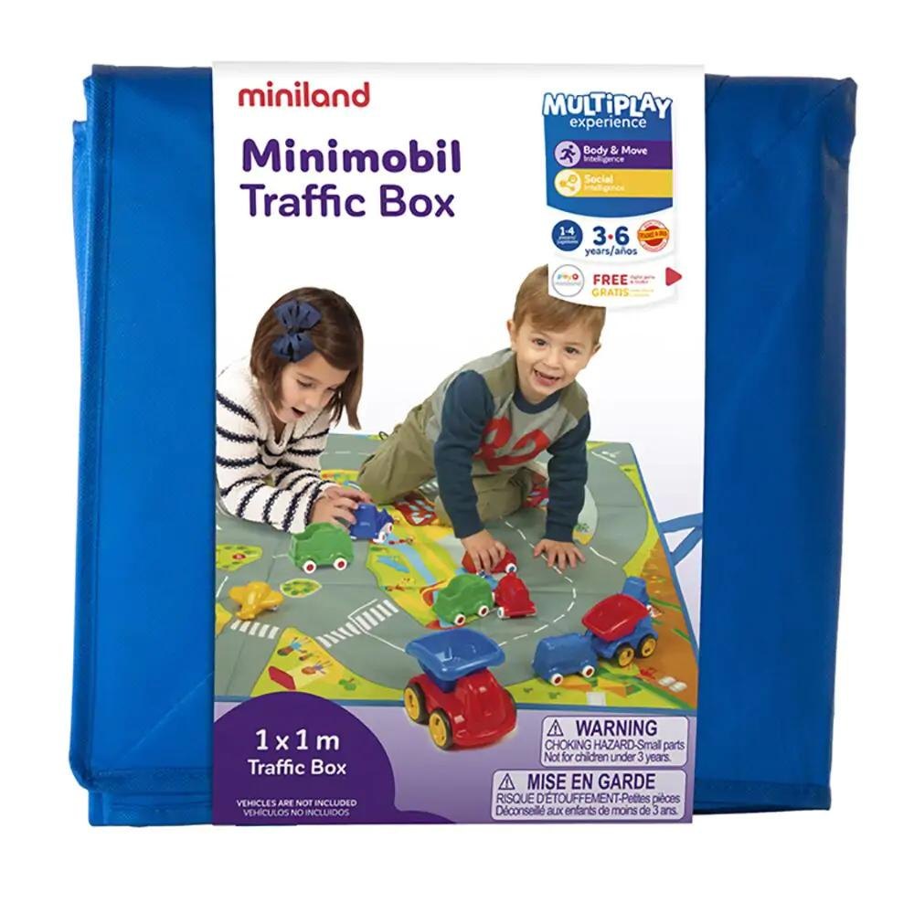 Tapis circuit voiture (100 x 100 cm)