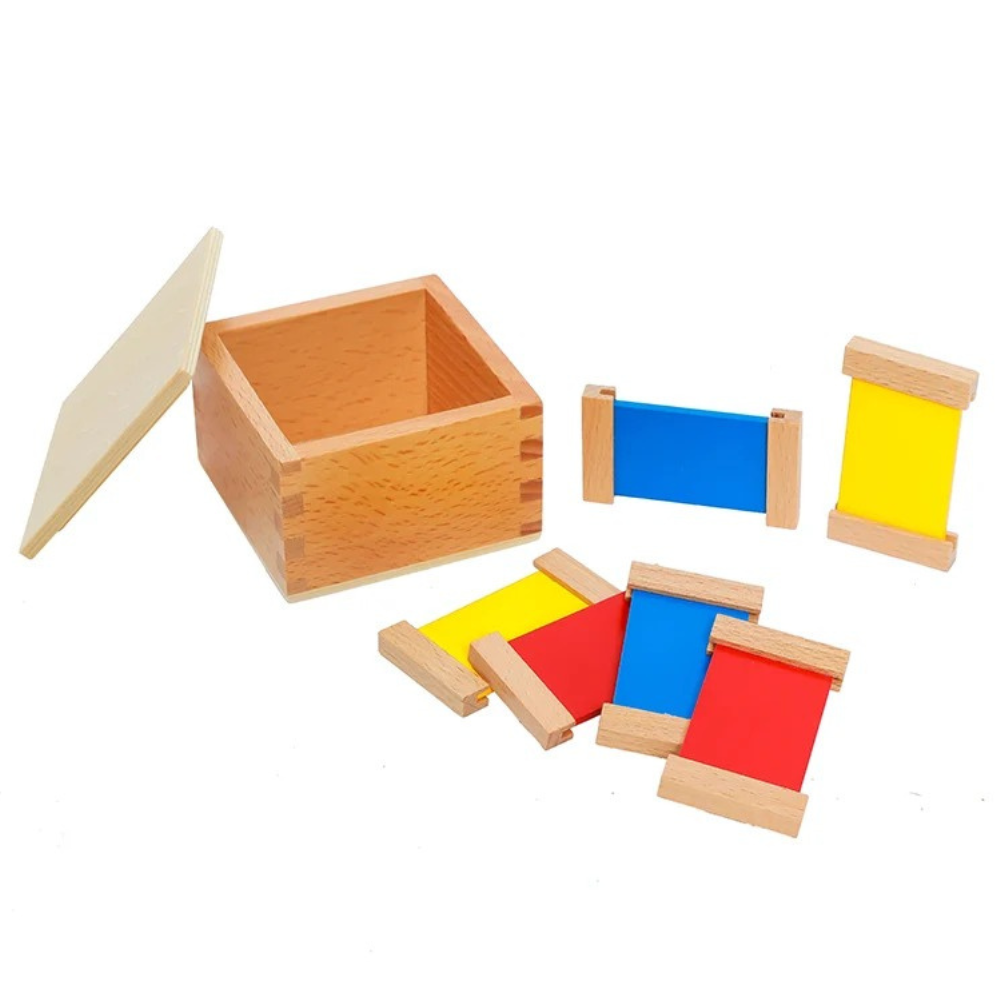 Tablettes de couleurs - Boîte N°1 - 3 - Eveil Montessori Maroc