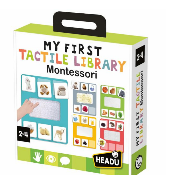 My First tactile library montessori