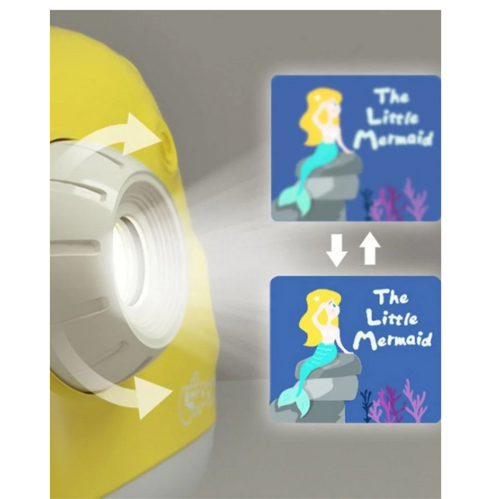 ZzzMoon Conteur et Projecteur des Histoires Rechargeable - Jaune