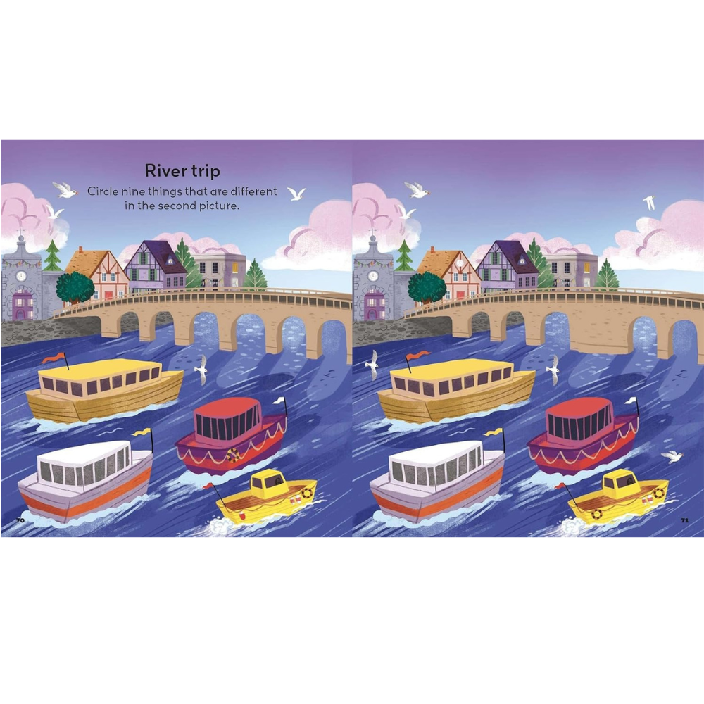 Little Learners: Busy City – Packed with Mazes, Dot-to-Dots, Puzzles, Drawing, and More! - 2 - Eveil Montessori Maroc