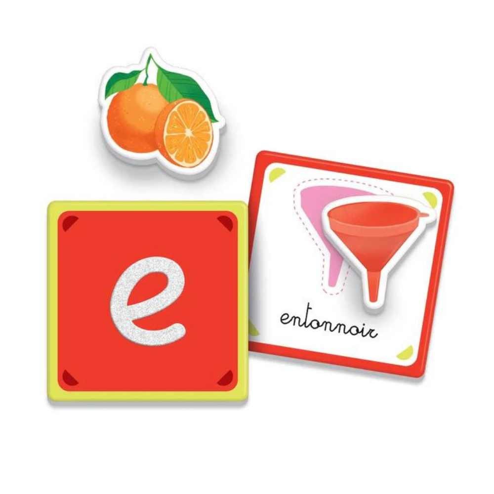 Les lettres tactiles - Montessori