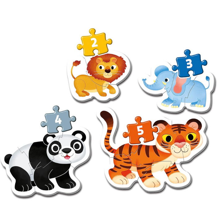 Mon premier puzzle des animaux sauvages