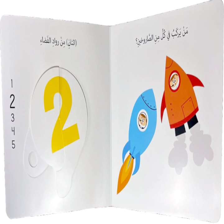 دوّر واكتشف – الأعداد - 2 - Eveil Montessori Maroc