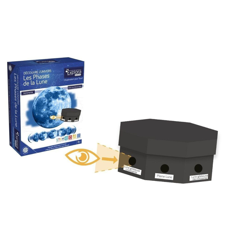 Boîte expérience lunaire - sciences