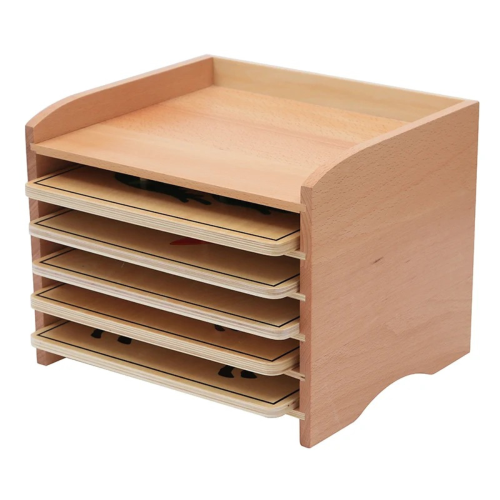 Cabinet + 5 puzzles insectes