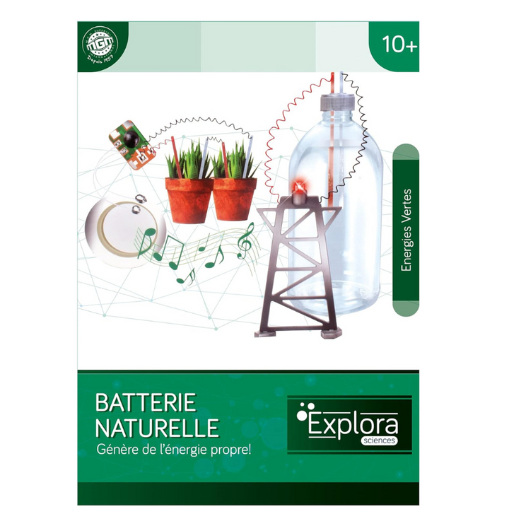 Boîte expérience de sciences electriplante