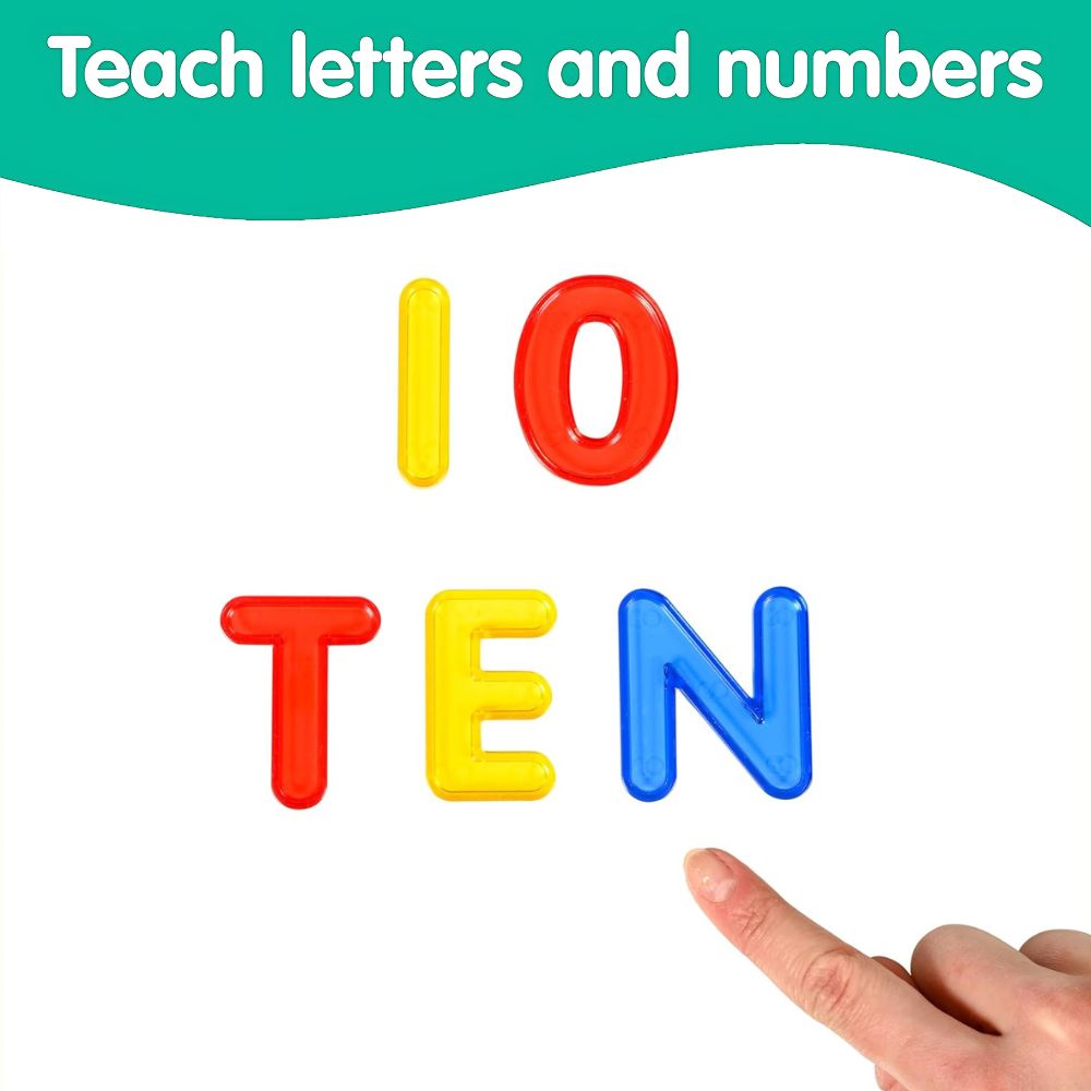 Baril des Lettres et Chiffres Translucides