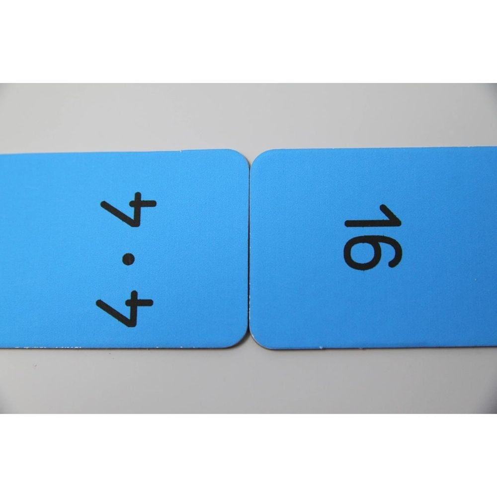 Domino des multiplications - 5 - Eveil Montessori Maroc