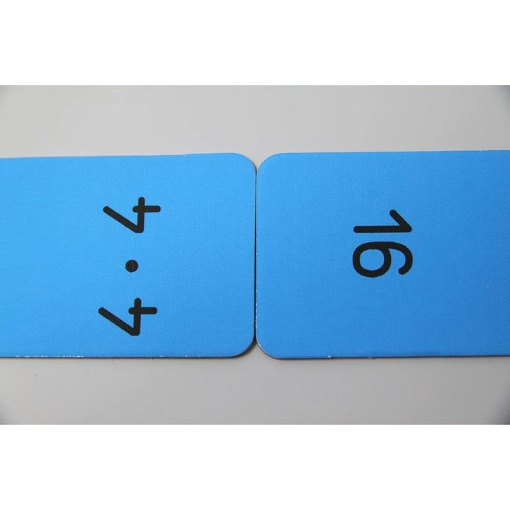 Domino des multiplications - 5 - Eveil Montessori Maroc