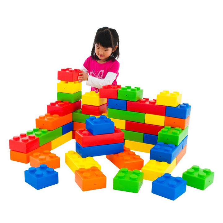 Jeu de construction JUNIOR MEGA BRICKS, 50 pièces