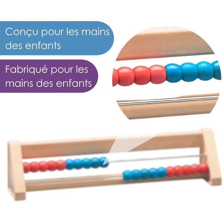 Boulier de Calcul Comptage de 1 à 20