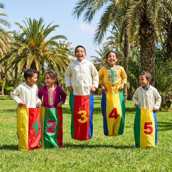 Sac à sauter numéroté résistant (à l'unité) - 3 - Eveil Montessori Maroc