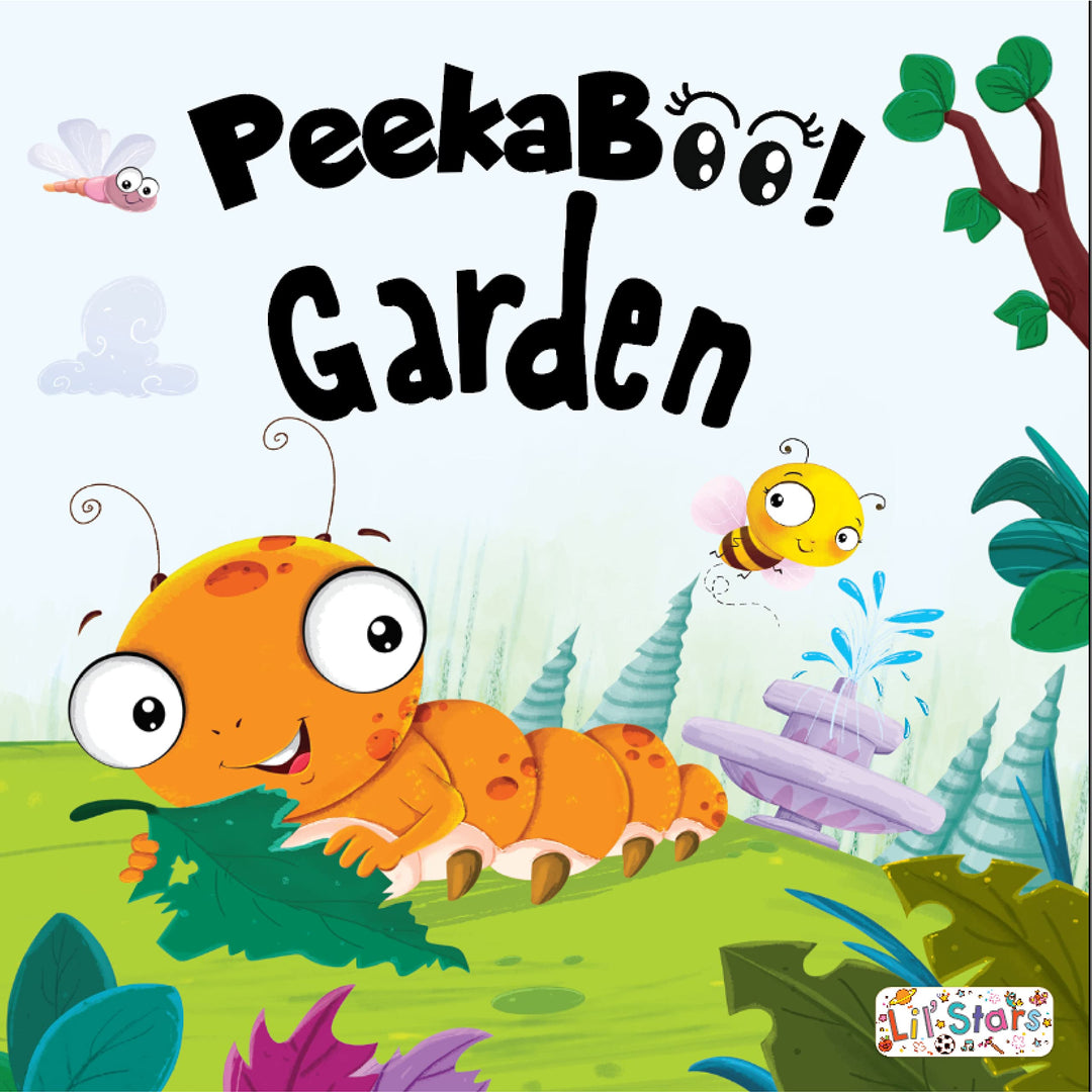 Peekaboo - Garden – Livre interactif pour tout-petits - 1 - Eveil Montessori Maroc