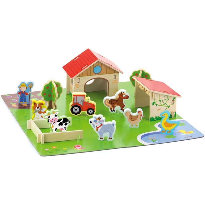 Puzzle 3D La ferme
