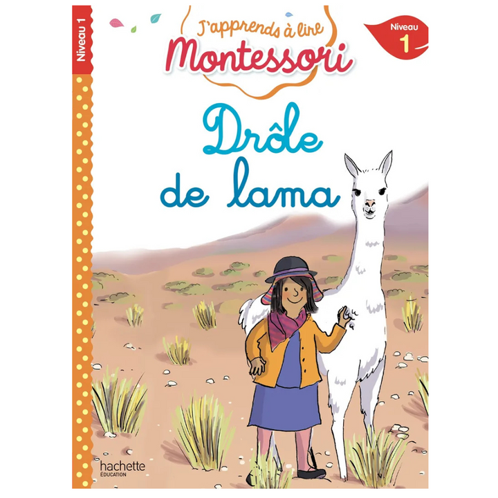 Drôle de lama, niveau 1 - J'apprends à lire Montessori