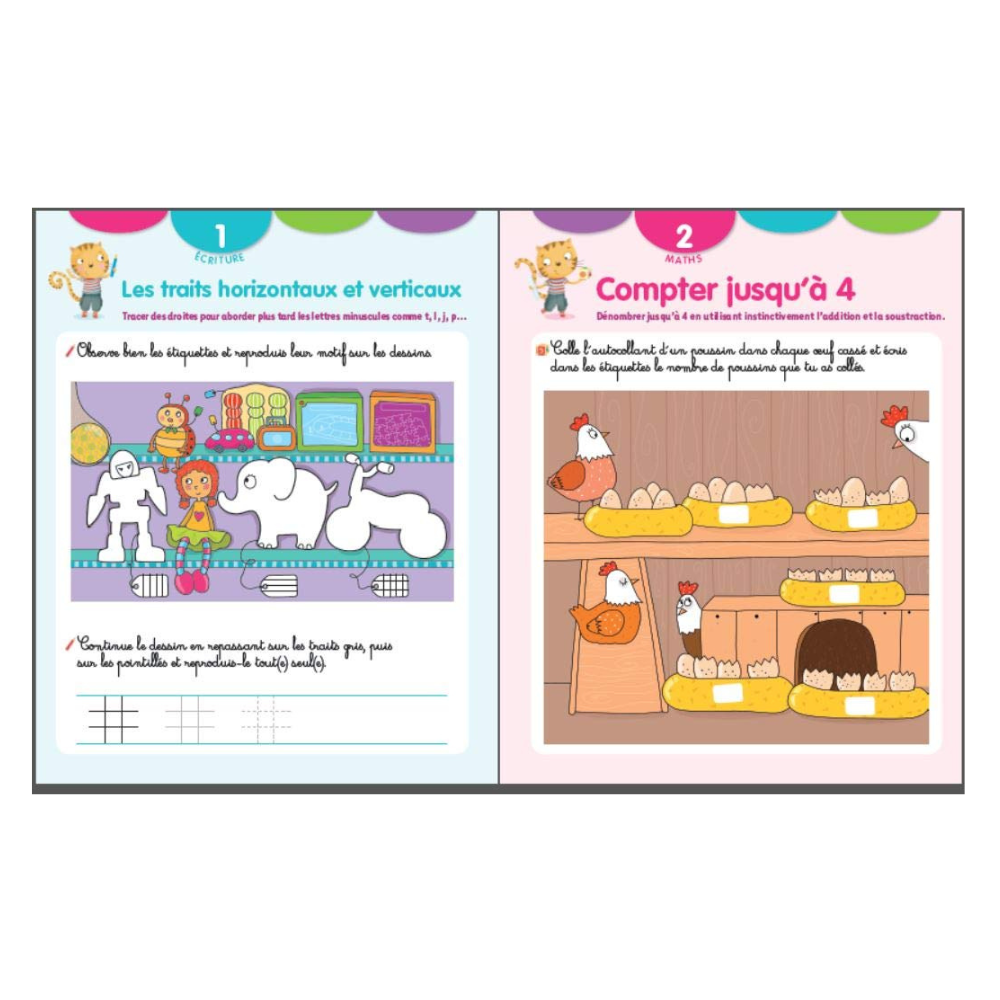 Mon cahier maternelle - Grande Section - 5/6 ans