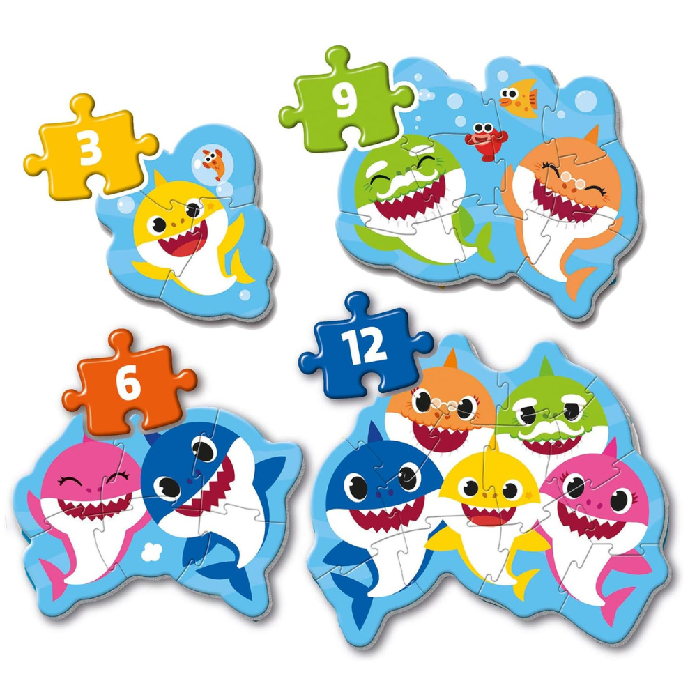Mon premier Puzzle - Les bébés Requins