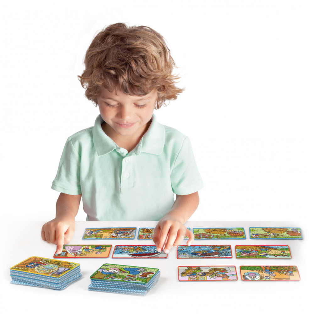 Ecouter et ordonner les contes - 1 - Eveil Montessori Maroc