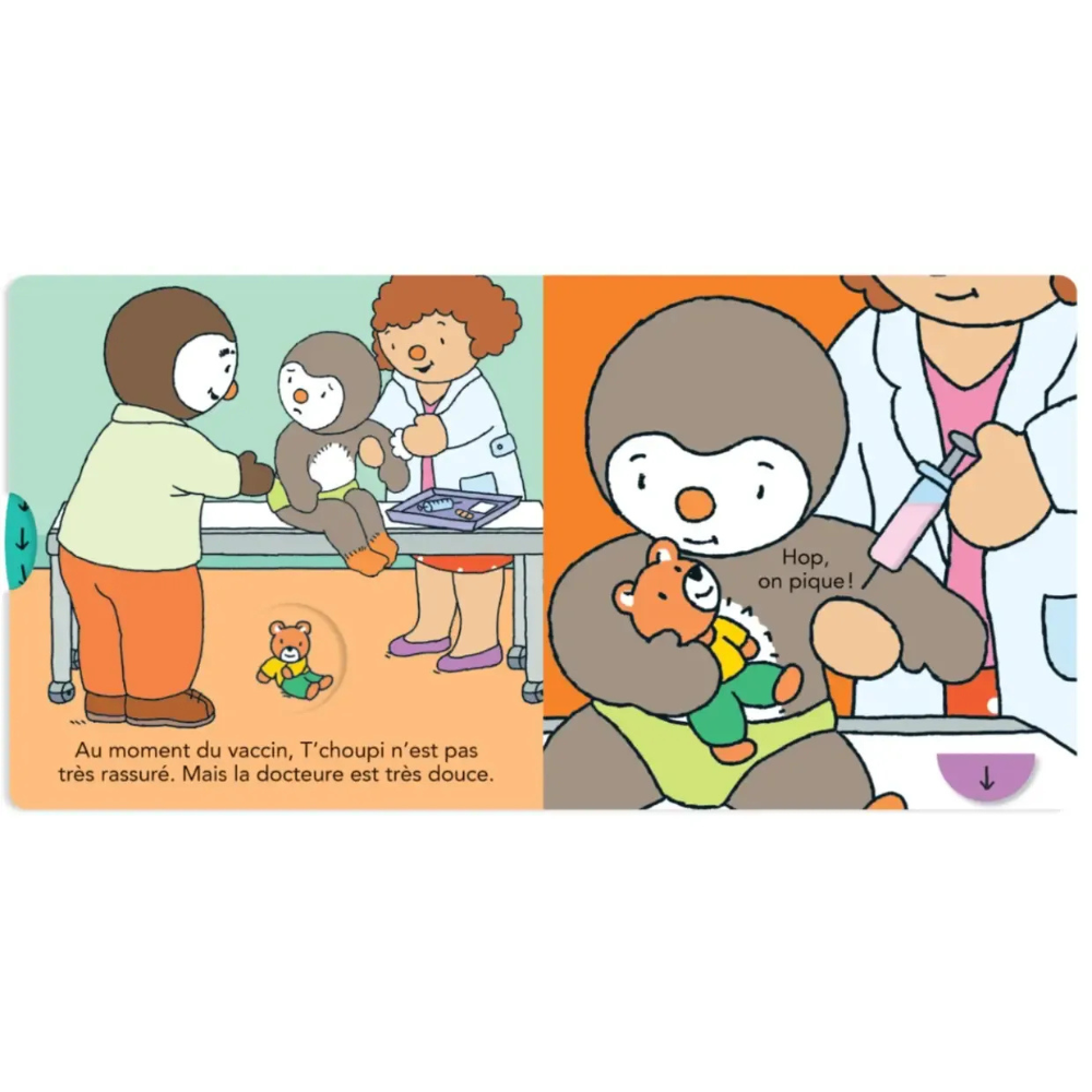 T'choupi va chez la docteure - Un livre idéal pour ne plus avoir peur du docteur - dès 2 ans - 3 - Eveil Montessori Maroc