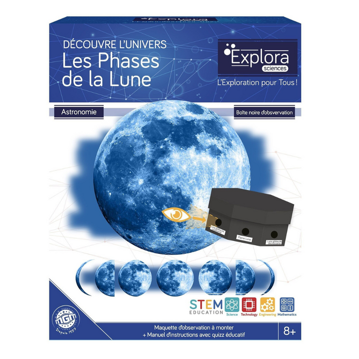 Boîte expérience lunaire - sciences