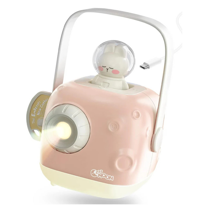 ZzzMoon Conteur et Projecteur des Histoires Rechargeable - rose