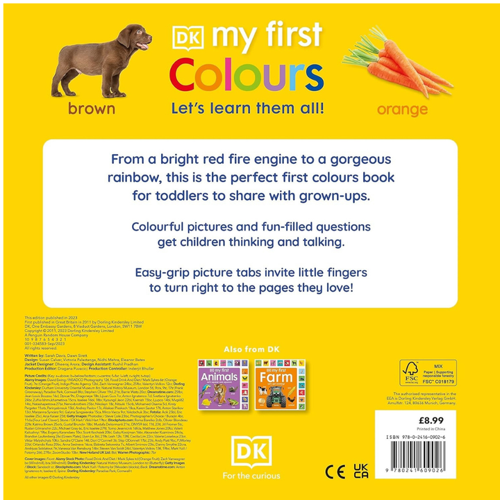 My First Colours: Let's Learn Them All! - 6 - Eveil Montessori Maroc