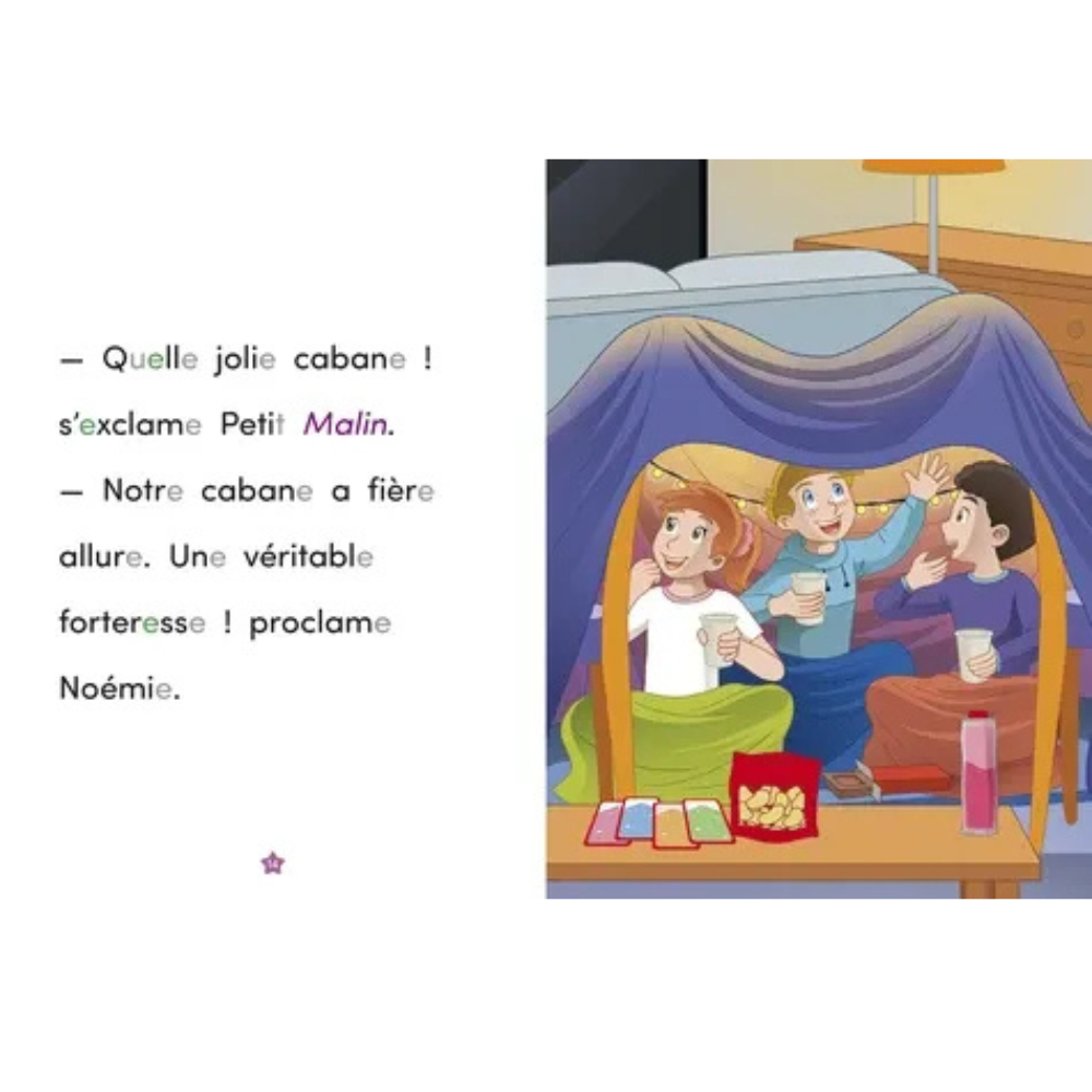 Une super cabane – Début CP – Collection Apprendre à lire avec Les Alphas - 2 - Eveil Montessori Maroc