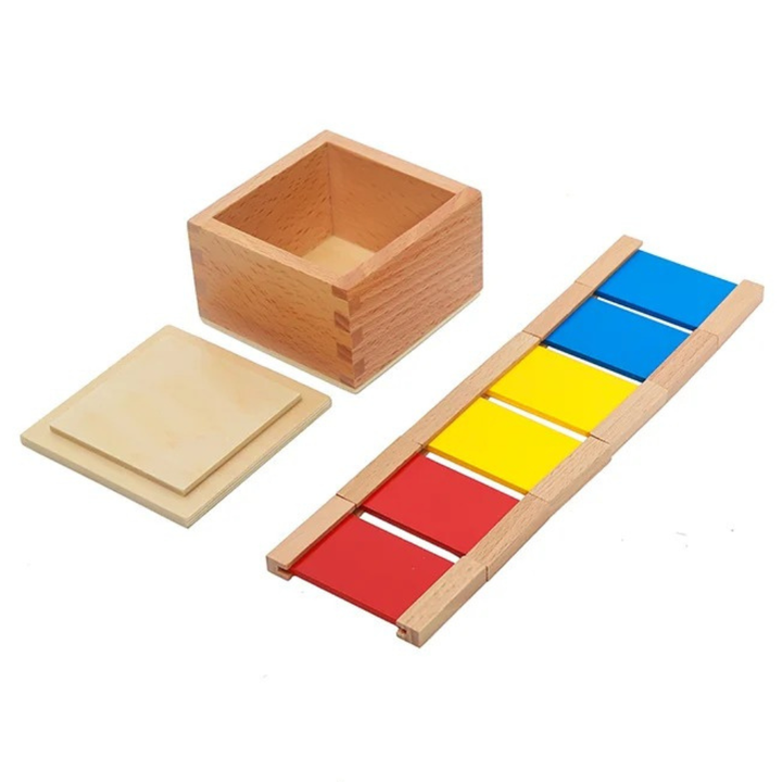 Tablettes de couleurs - Boîte N°1 - 2 - Eveil Montessori Maroc