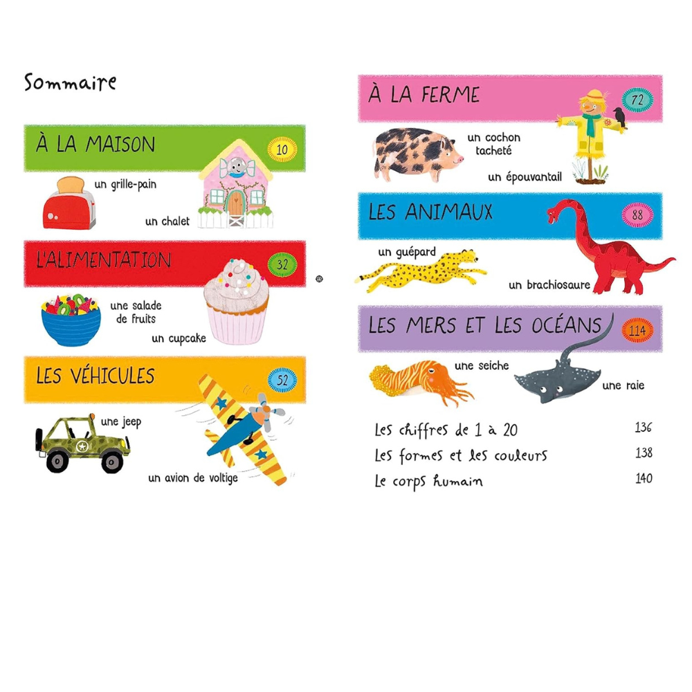 Mes 1000 premiers mots avec des cherche et trouve