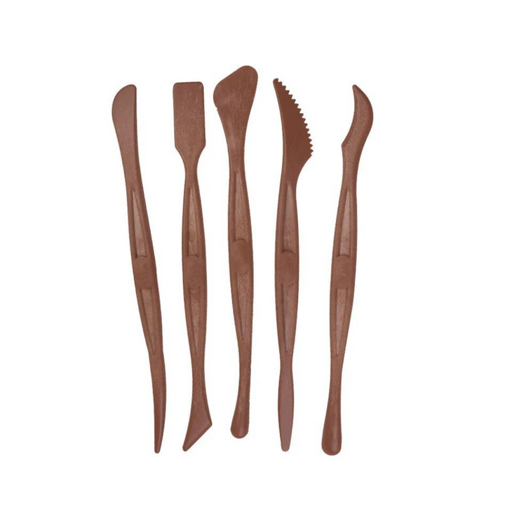 Spatules à modeler : Lot de 5 différents unités