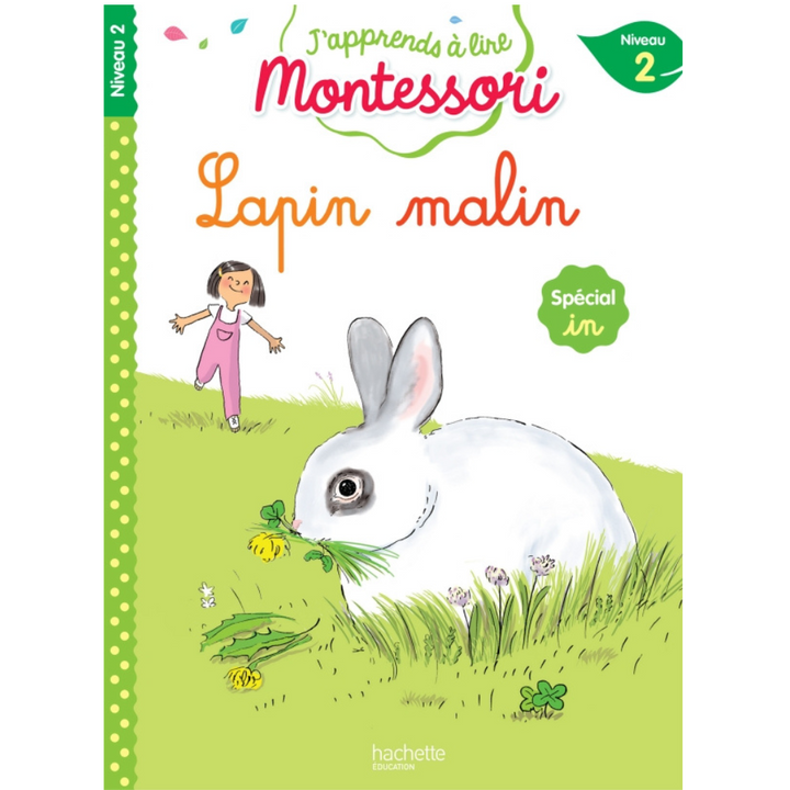 Lapin malin, niveau 2 - J'apprends à lire Montessori