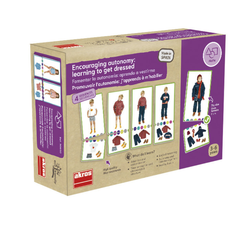 J'apprends à m'habiller