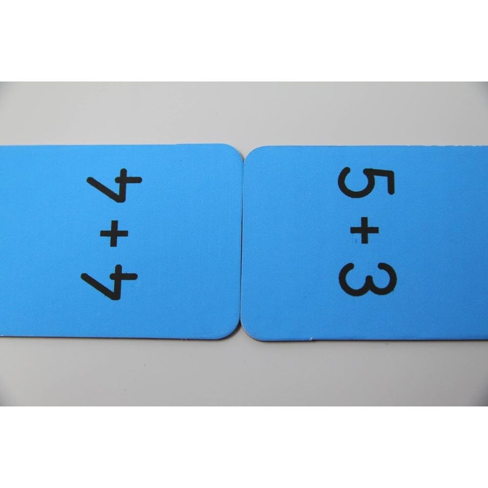 Domino des additions et des soustractions - 5 - Eveil Montessori Maroc