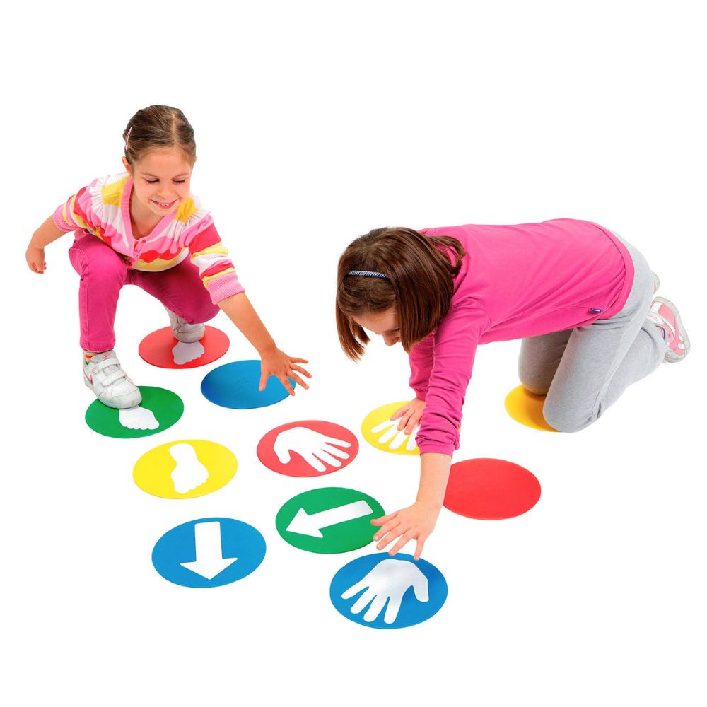 Marquages au sol rond avec stickers